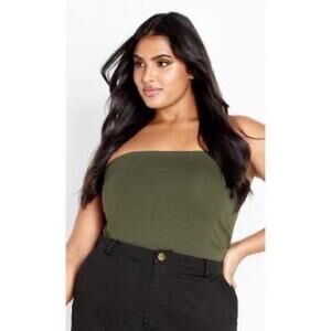 NWT Dickies green tube top
